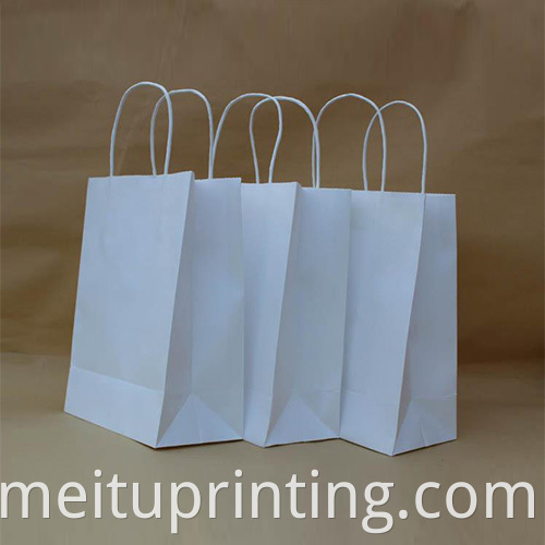 Cheap White Paper Bags